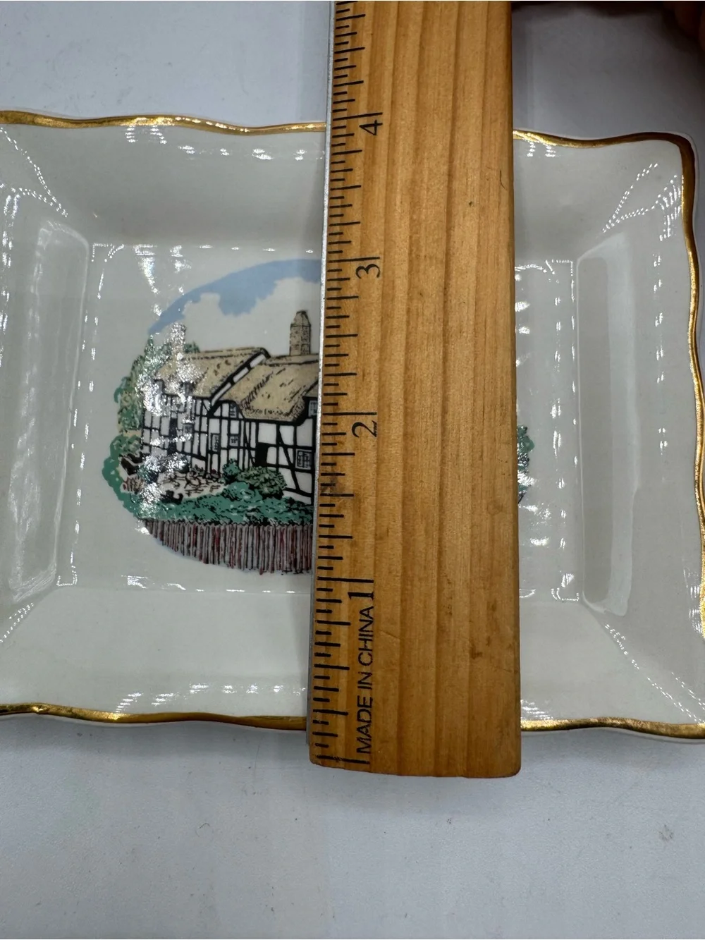 Weatherby Hanley Falconware porcelain trinket tray made in Staffordshire England